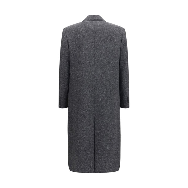 Valentino Garavani Gray Wool Oves Aries Coat