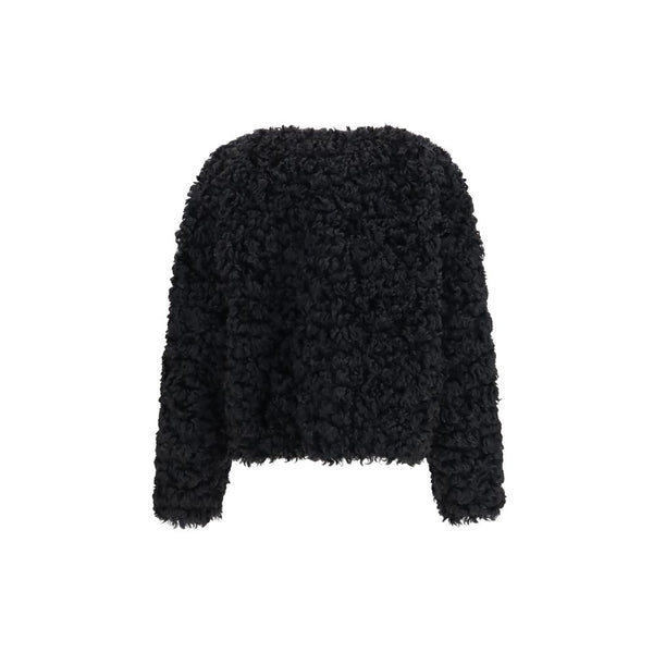 Kristina Ti Black Polyester Coat