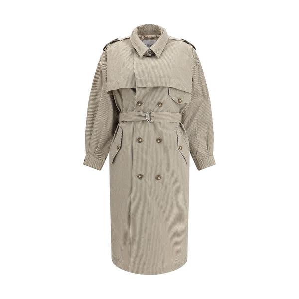Isabel Marant Étoile Bicolor Cotton Coat