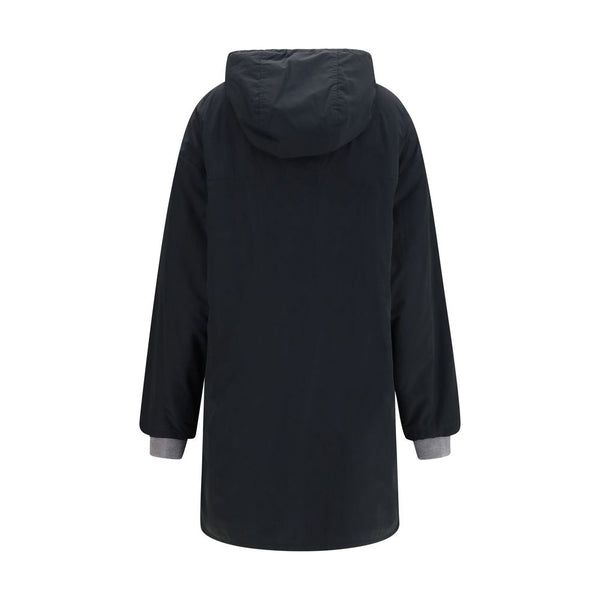 Miu Miu Black Cotton Coat