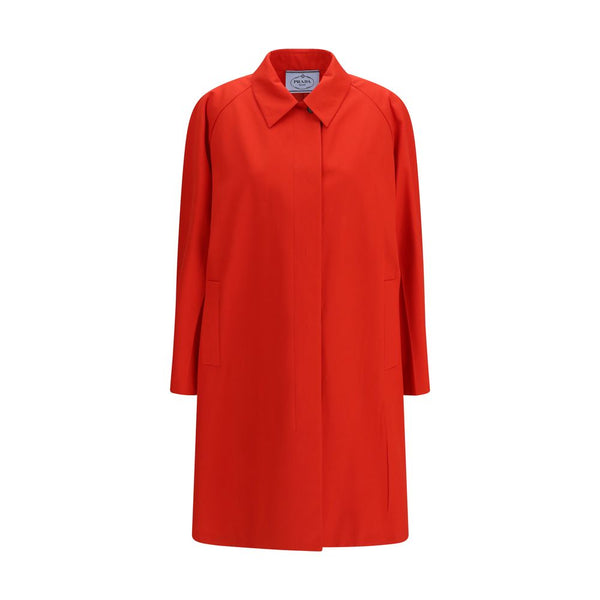 Prada Multicolor Polyester Coat