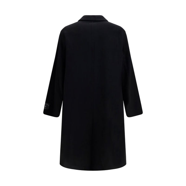 MM6 Black Wool Oves Aries Coat
