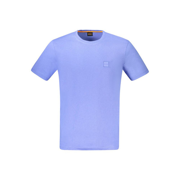 Hugo Boss Blue Cotton Men's T-Shirt