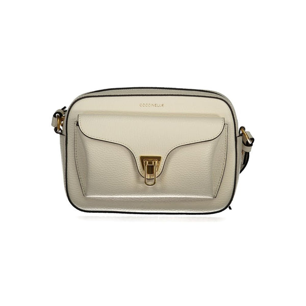 Coccinelle White Leather Women's Bag