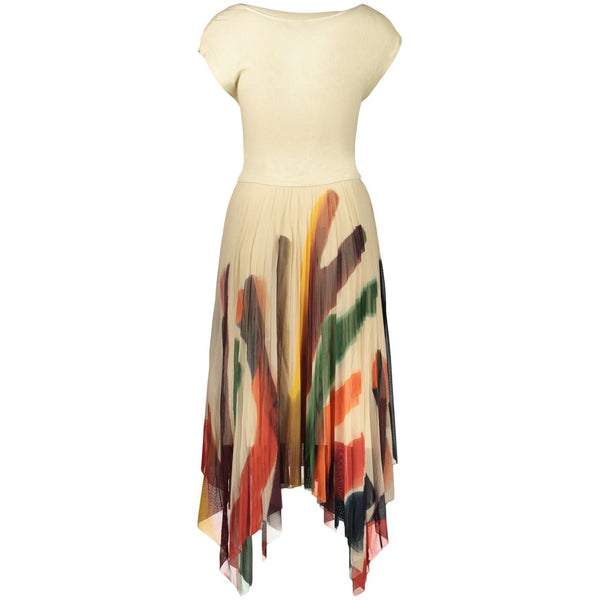 Desigual Beige Polyester Women's Dress