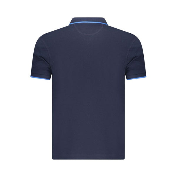 La Martina Blue Cotton Men's Polo Shirt