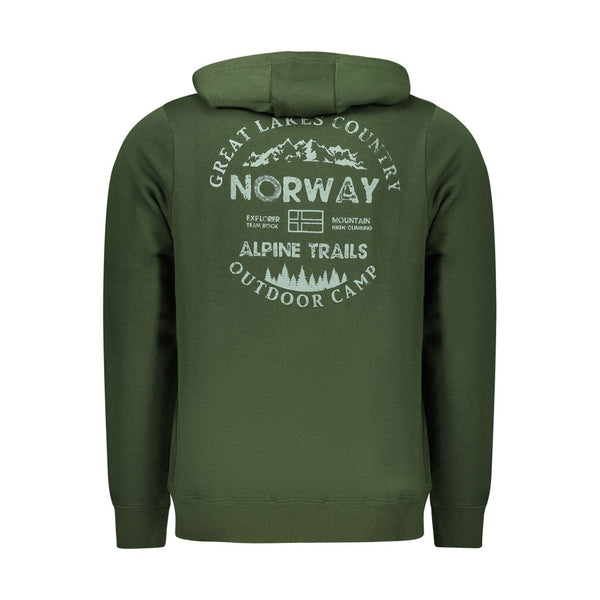 Norway 1963 Verde Cotton Men Sweatshirt