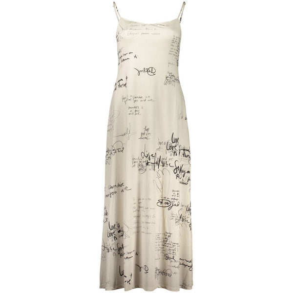 Desigual White Polyester Casual Dress