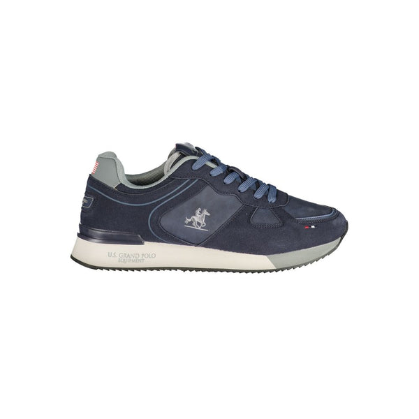 U.S. Grand Polo Blue Polyurethane Men's Sneaker