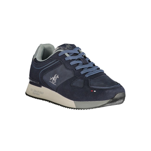 U.S. Grand Polo Blue Polyurethane Men's Sneaker