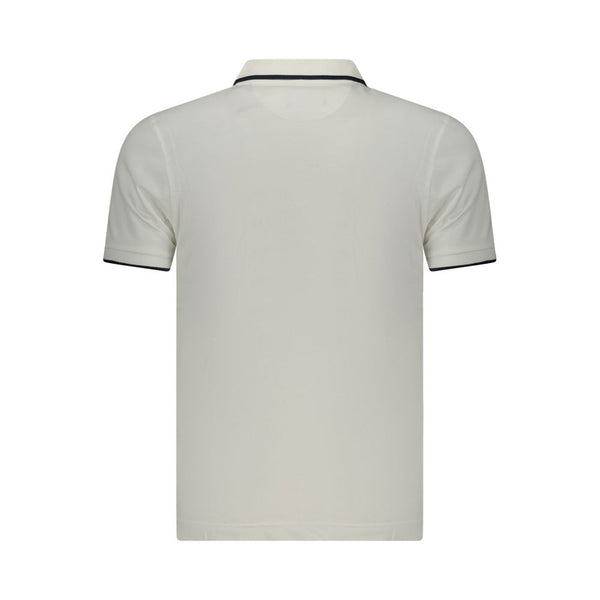 La Martina White Cotton Men's Polo