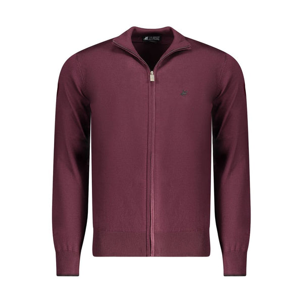 U.S. Grand Polo Rosso Viscose Men's Cardigan