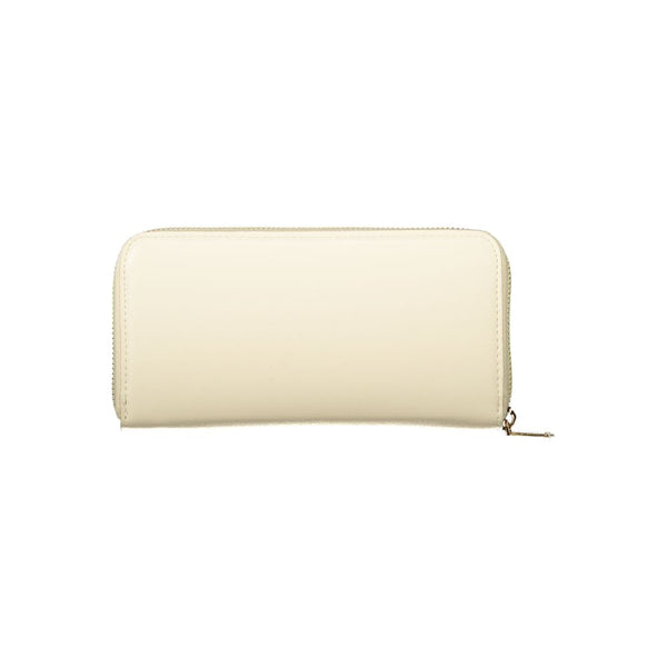 Mario Valentino Beige Polyethylene Wallet