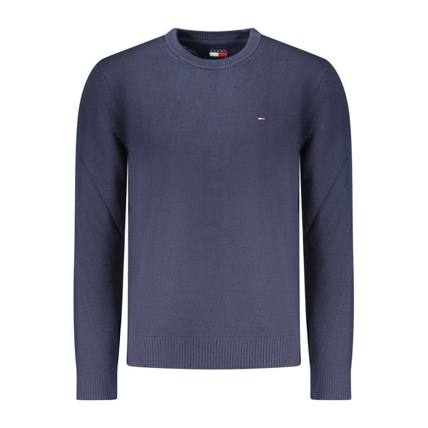 Tommy Hilfiger Blue Cotton Men's Sweater