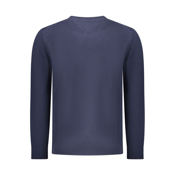 Tommy Hilfiger Blue Cotton Men's Sweater