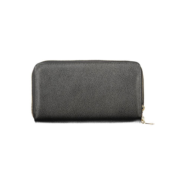 Mario Valentino Black Polyethylene Wallet
