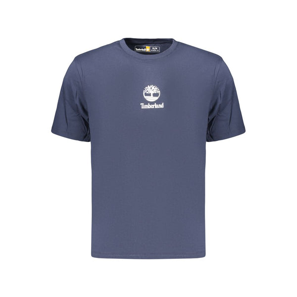 Timberland Blue Cotton T-Shirt