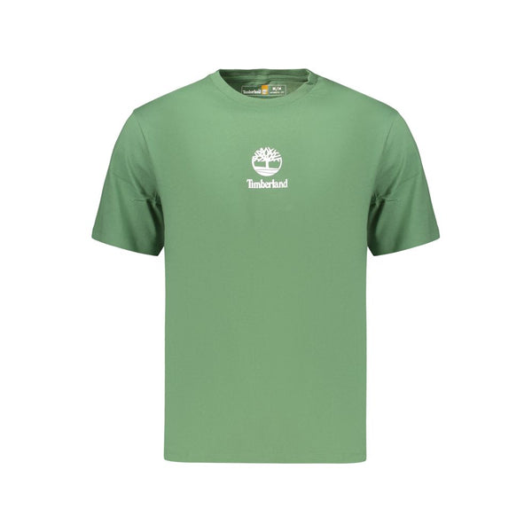 Timberland Green Cotton Men's T-Shirt