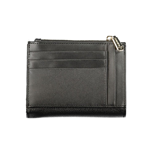 Mario Valentino Black Polyethylene Wallet