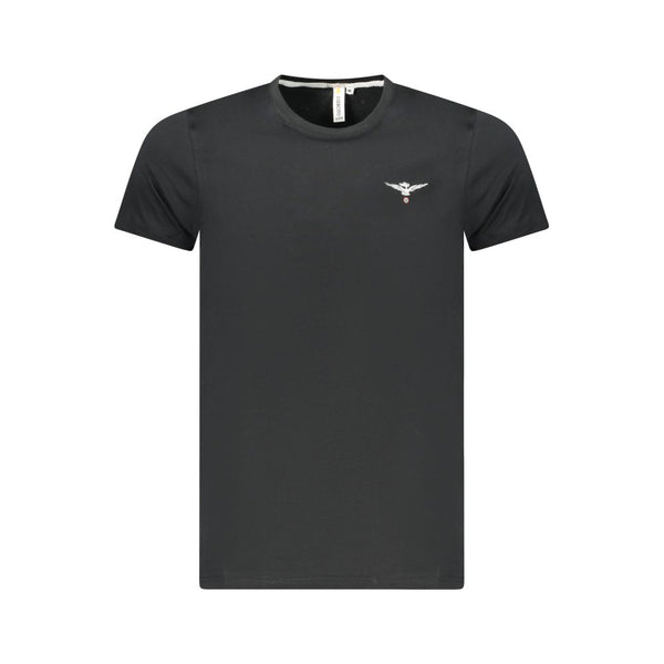 Accademia Militare Black Cotton Men's T-Shirt