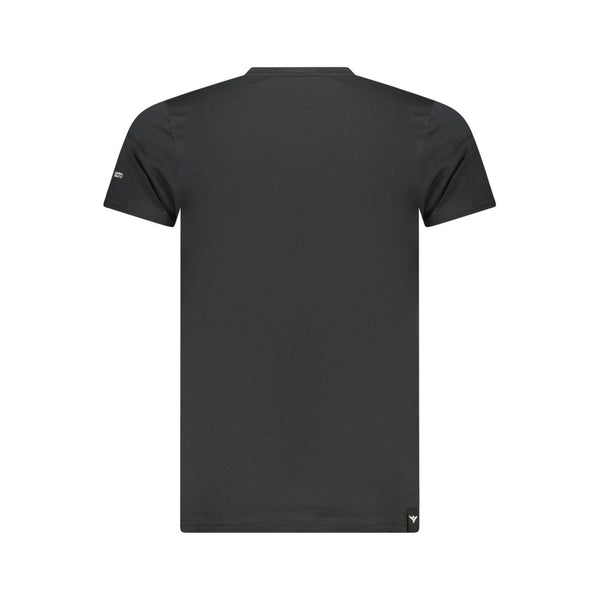 Accademia Militare Black Cotton Men's T-Shirt