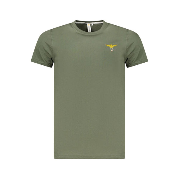 Accademia Militare Green Cotton T-Shirt