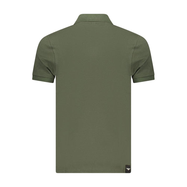 Accademia Militare Green Cotton Men's Polo