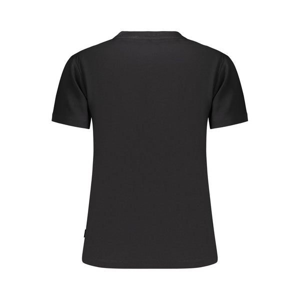 Vans Black Cotton Women's T-Shirt