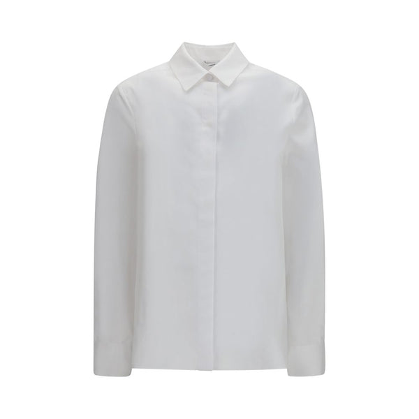 Lardini White Cotton Dress Shirt