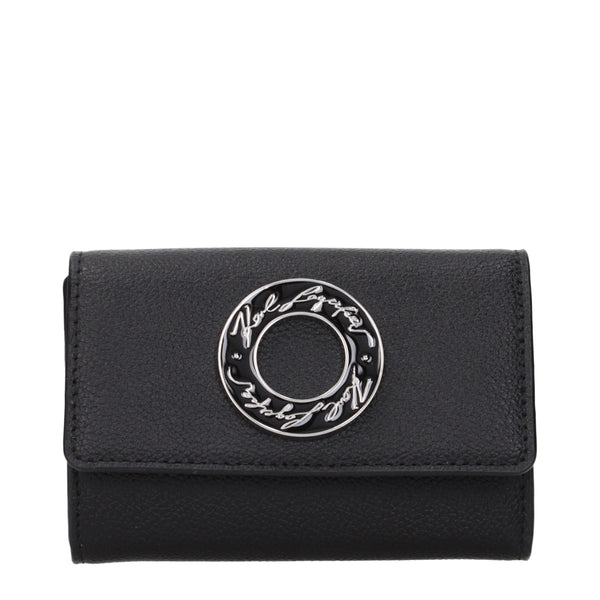 Karl Lagerfeld Black Polyester Wallet