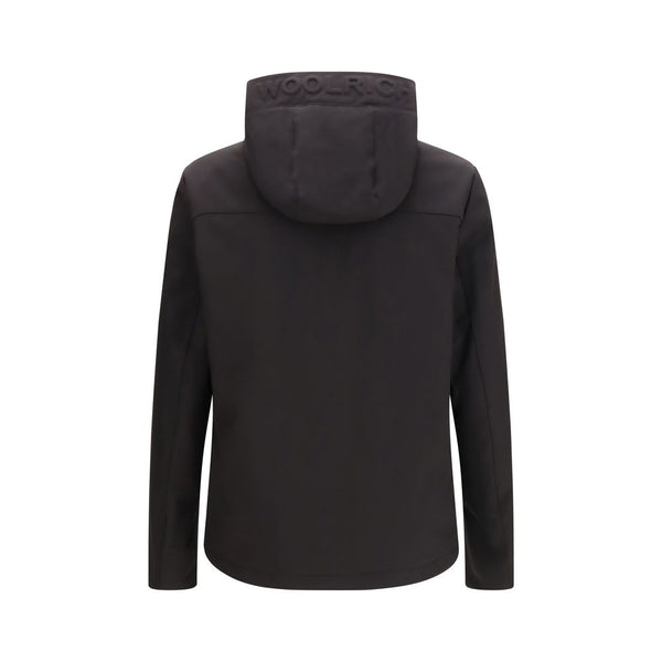 Woolrich Black Polyester Shell Jacket