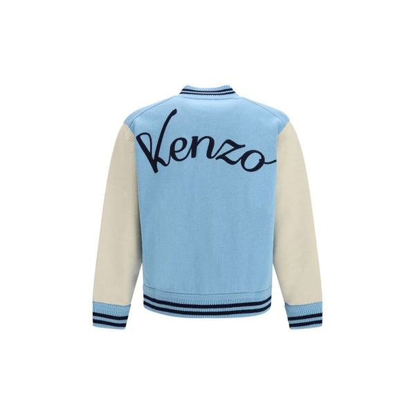 Kenzo Blue Wool Oves Aries Bomber