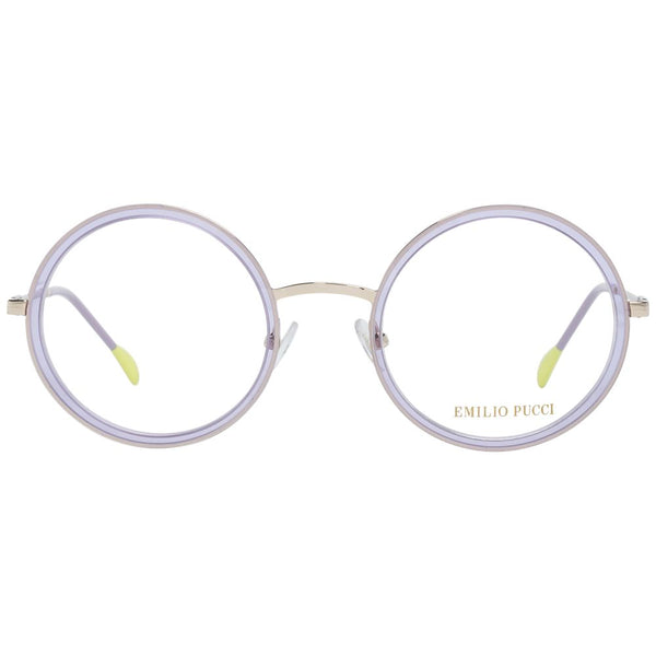 Emilio Pucci Purple Metal & Plastic Glasses (Frames)