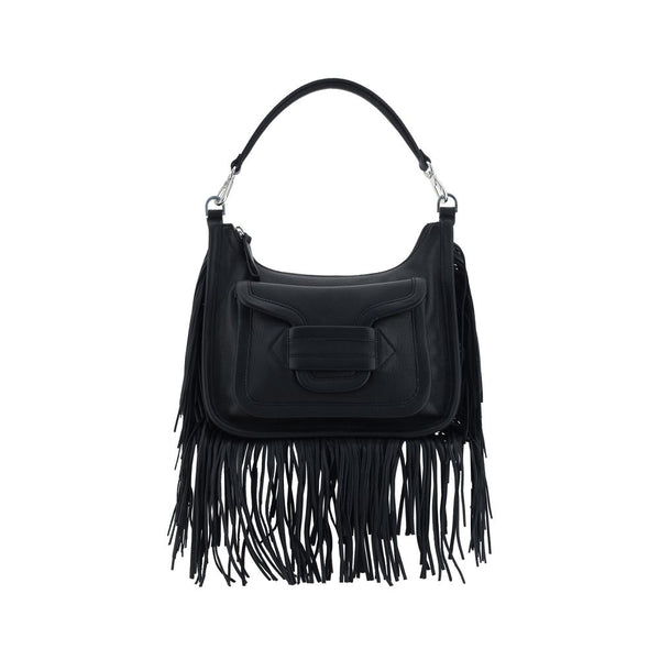 Pierre Hardy Black Calf Leather Bos Taurus Shoulder Bag
