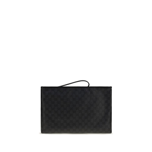 Gucci Black Cotton Shoulder Bag