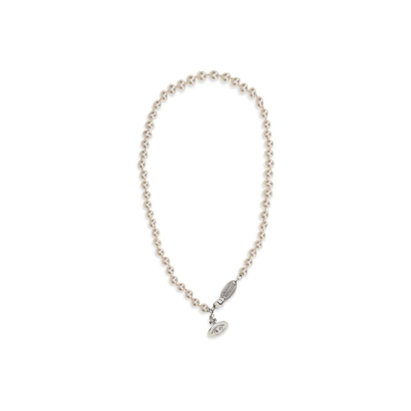 Vivienne Westwood Beige Brass Necklace