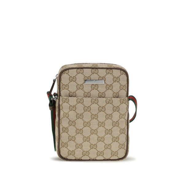 Gucci Beige Fabric Shoulder Bag