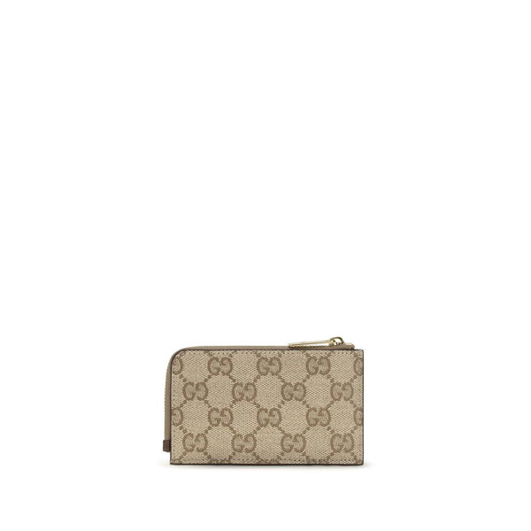 Gucci Beige Cotton Wallet