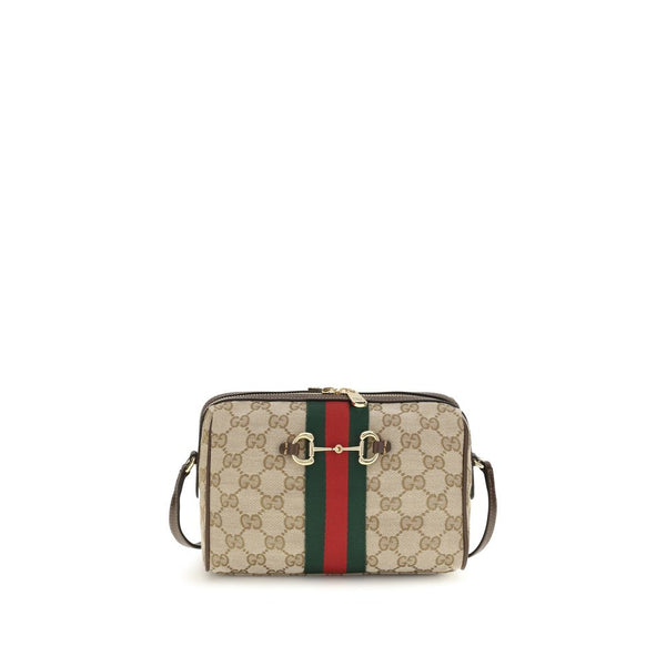 Gucci Beige Fabric Shoulder Bag