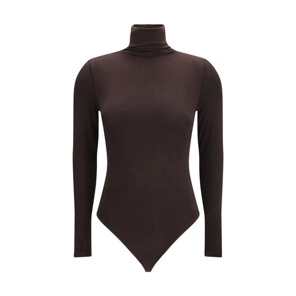 Wolford Brown Cotton Bodysuit