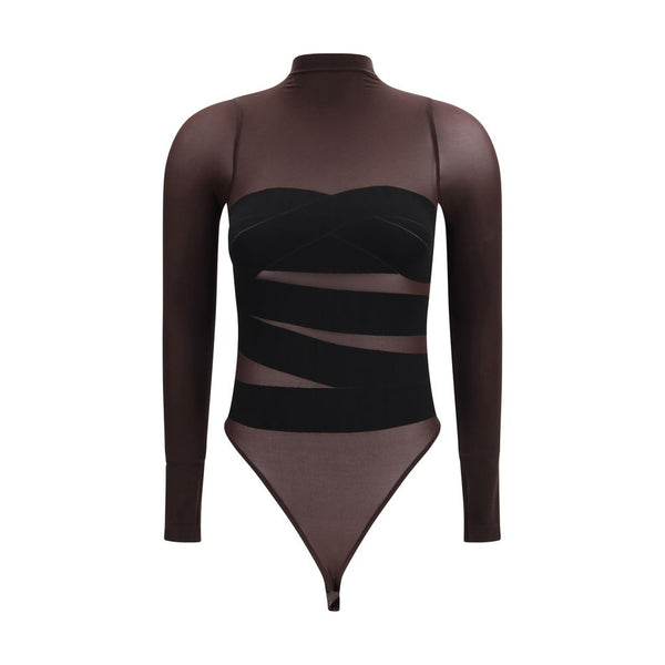 Wolford Brown Polyamide Bodysuit