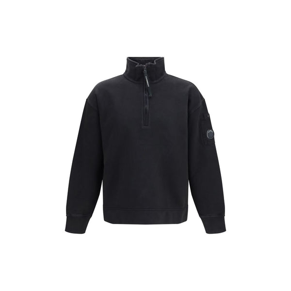 C.P. Company Black Cotton Sweatshirt