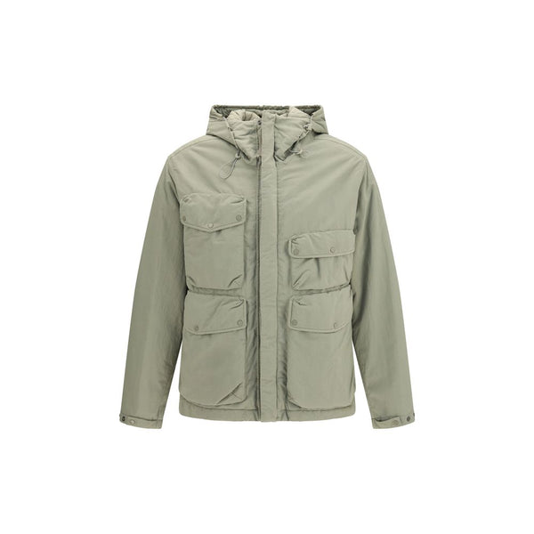 C.P. Company Gray Polyamide Full-Length Jacket