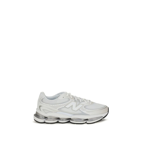 New Balance White Polyamide Athletic Sneakers