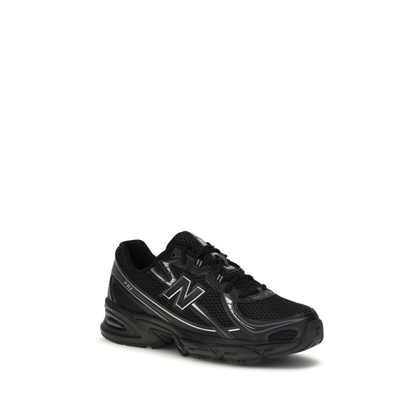 New Balance Black Polyamide Athletic Sneakers