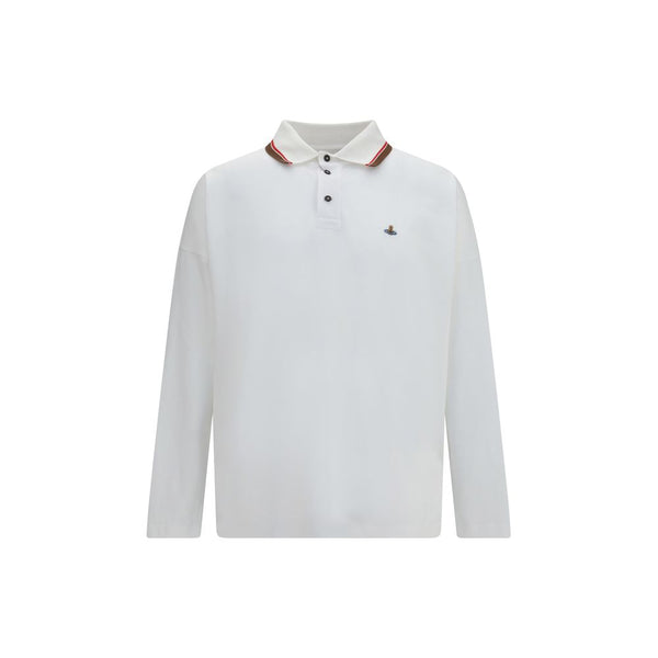 Vivienne Westwood White Cotton Polo Shirt