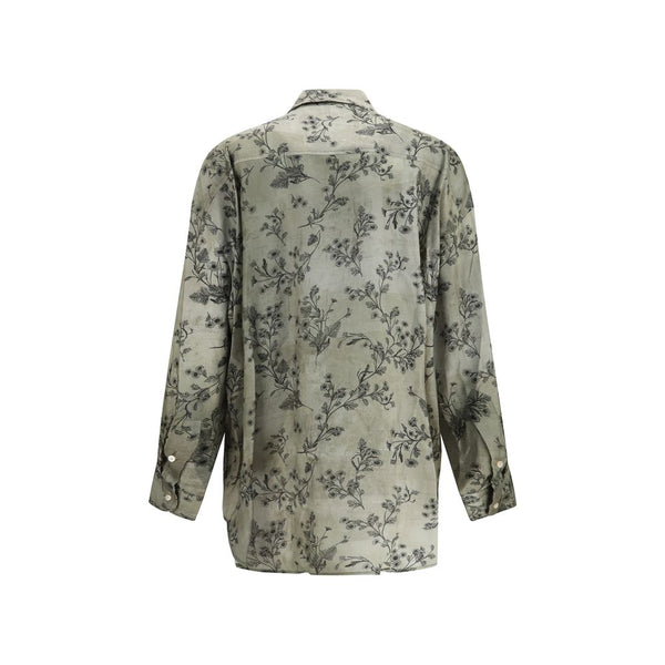 R13 Bicolor Viscose Blouse