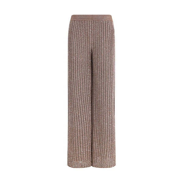 Missoni Brown Viscose Casual Pants