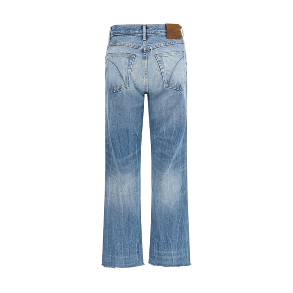 Tom Ford Blue Cotton Bootcut Jeans