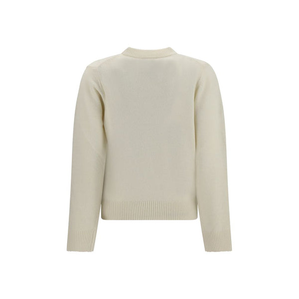 Ganni Beige Wool Oves Aries Sweatshirt